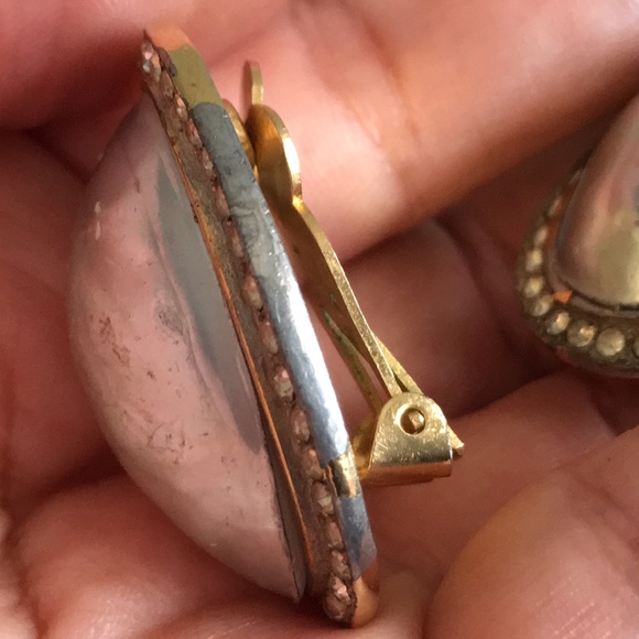 🖤Vtg MARESCA Rare clip earrings - Picture 7 of 15